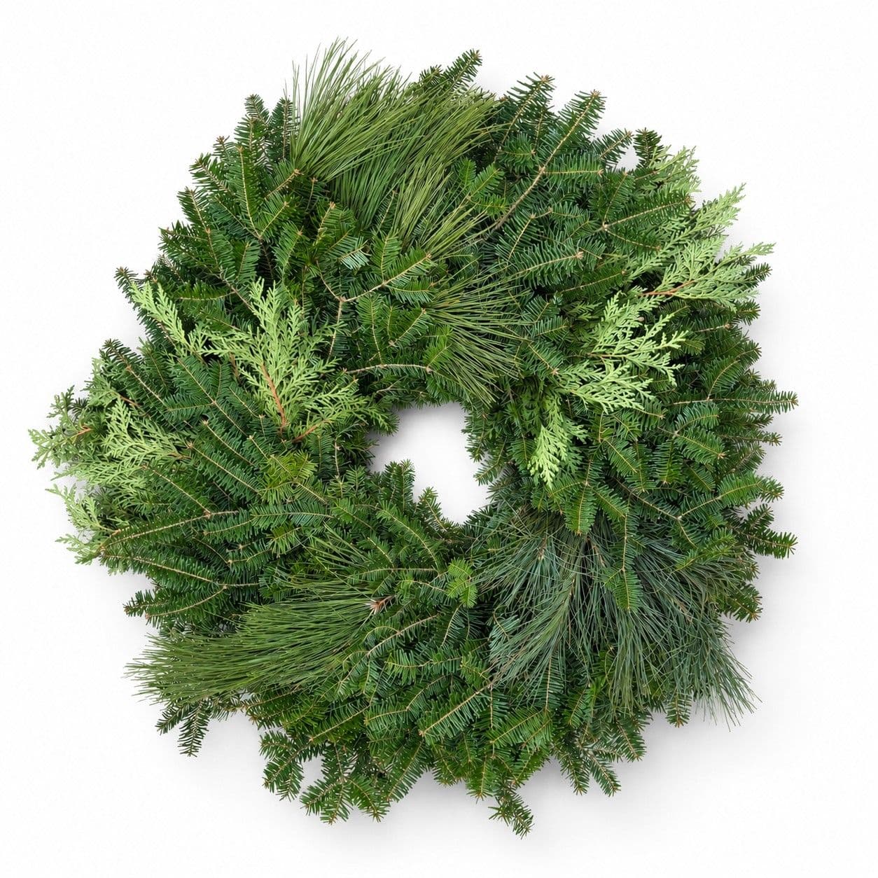 Balsam Cedar Red Pine 24" Wreath