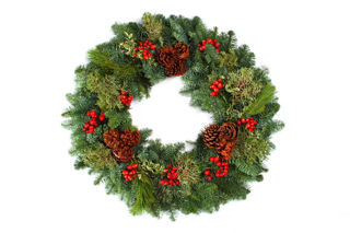 Picture of Holiday Masterpiece 24" Wreath