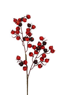 Picture of Crab Apple Red Lg Berry Artificial 28"