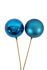 Picture of Ornament Ball 80Mm Blue Gloss/Matte
