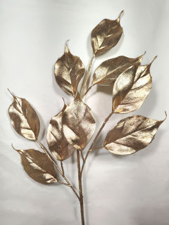 Picture of Salal Spray Glittered Champagne 24"