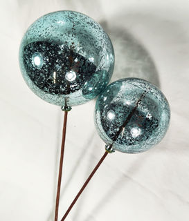 Picture of Ornament Ball 80Mm Light Blue Merc